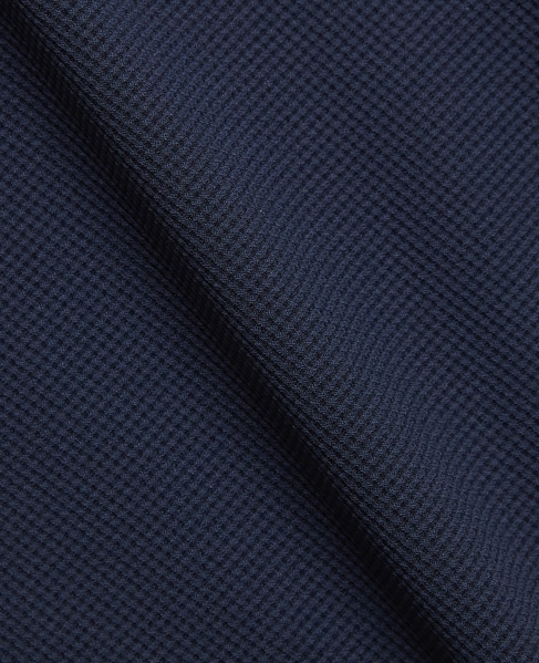 ダイヤモンドメッシュ半袖キーネックTシャツ 詳細画像 ネイビー 4