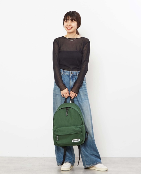 【OUTDOOR PRODUCTS/アウトドアプロダクツ】デイパック | 452U MIDEIUM SOLID 詳細画像 ベージュ 14