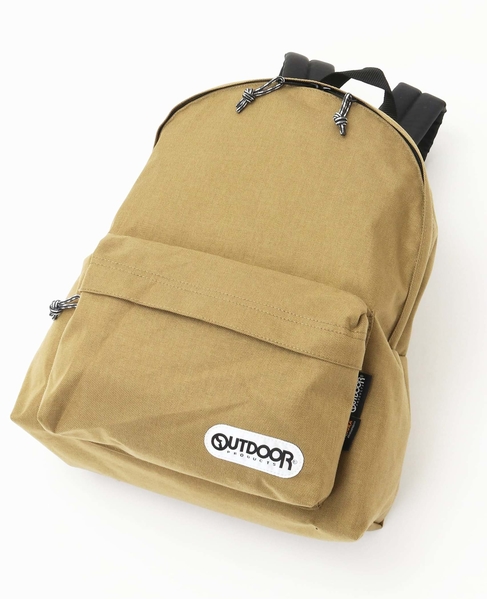 【OUTDOOR PRODUCTS/アウトドアプロダクツ】デイパック | 452U MIDEIUM SOLID 詳細画像 ベージュ 8
