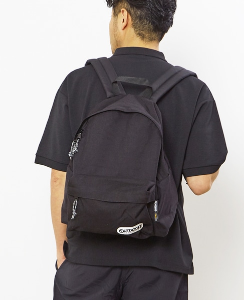 【OUTDOOR PRODUCTS/アウトドアプロダクツ】デイパック | 452U MIDEIUM SOLID 詳細画像 ブラック 1
