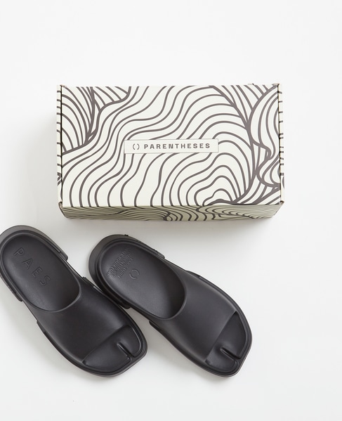 【Paes/ペイズ】Slide Basic Line | PAYES03 / リカバリーサンダル 詳細画像 ブラック 14