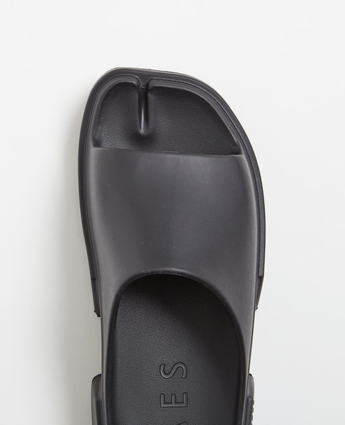 【Paes/ペイズ】Slide Basic Line | PAYES03 / リカバリーサンダル 詳細画像 ブラック 4