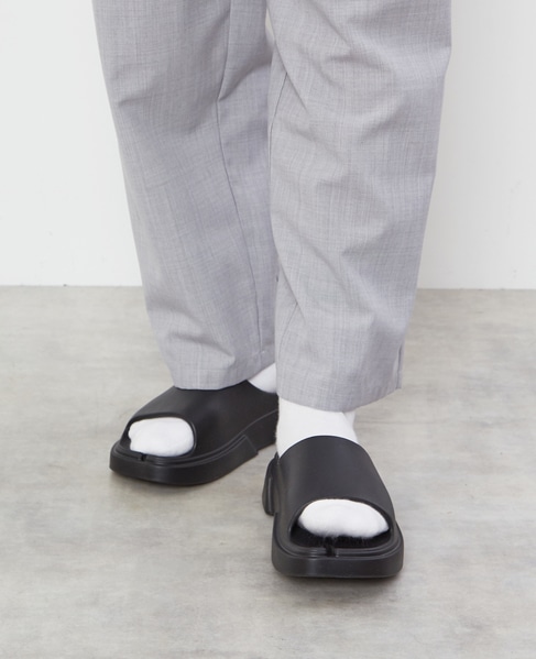 【Paes/ペイズ】Slide Basic Line | PAYES03 / リカバリーサンダル 詳細画像 ブラック 6