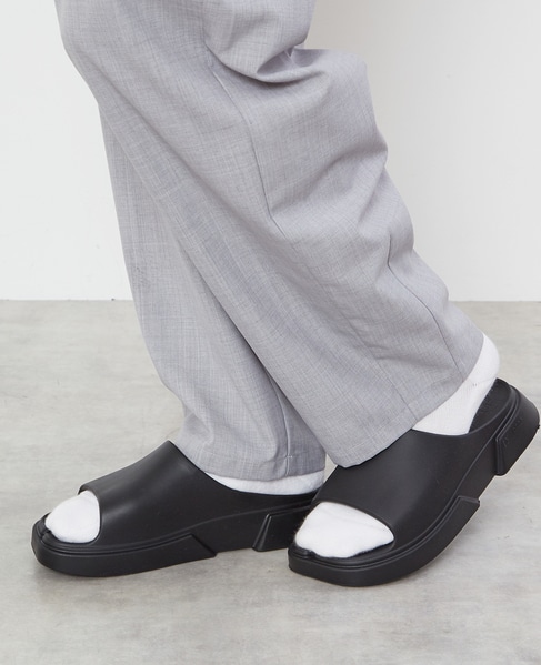 【Paes/ペイズ】Slide Basic Line | PAYES03 / リカバリーサンダル 詳細画像 ブラック 7