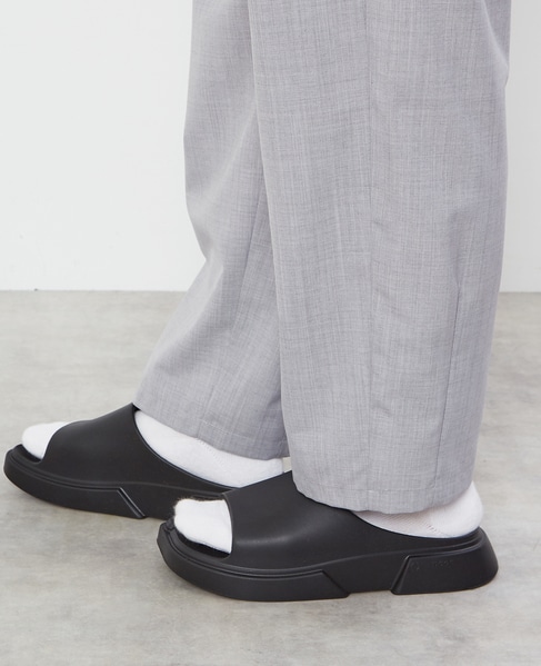 【Paes/ペイズ】Slide Basic Line | PAYES03 / リカバリーサンダル 詳細画像 ブラック 8