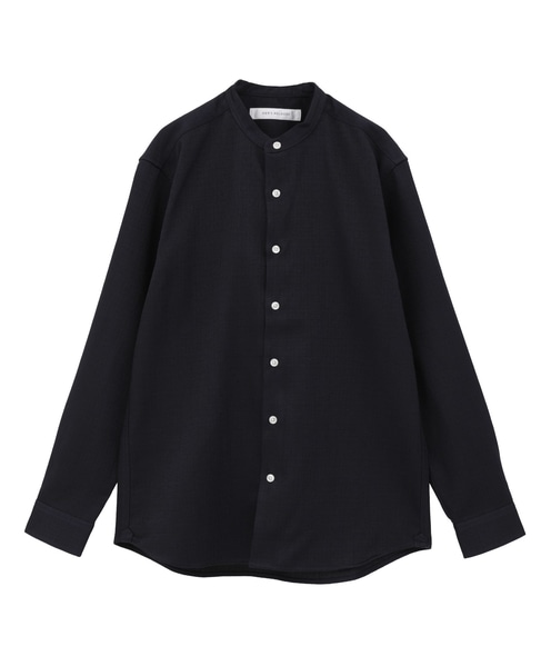 ウーリースラブオックス スタンダードバンドカラーシャツ 詳細画像 ホワイト 13