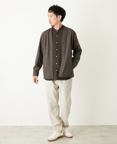 ウーリースラブオックス スタンダードバンドカラーシャツ 詳細画像 ブルーグリーン 2