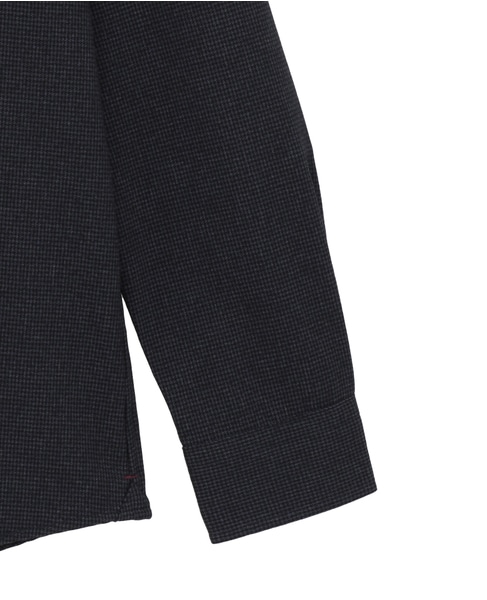 スリムフィットワンピースカラーシャツ 詳細画像 ネイビー 5