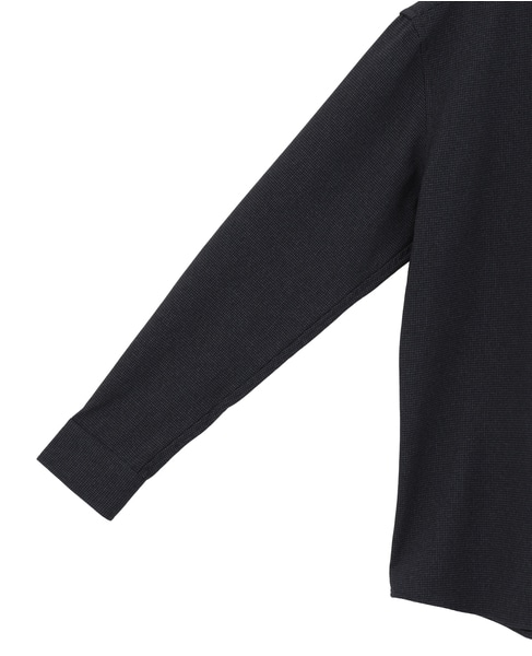 スリムフィットワンピースカラーシャツ 詳細画像 ネイビー 7