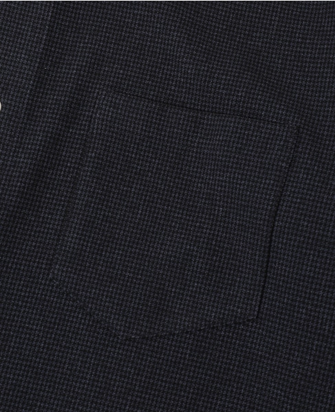 スリムフィットワンピースカラーシャツ 詳細画像 ネイビー 8