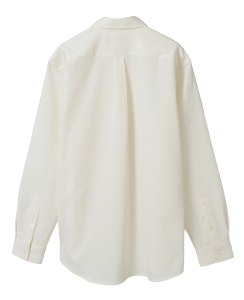 ドビーオックス スタンダードボタンダウンカラーシャツ 詳細画像 ホワイト 2