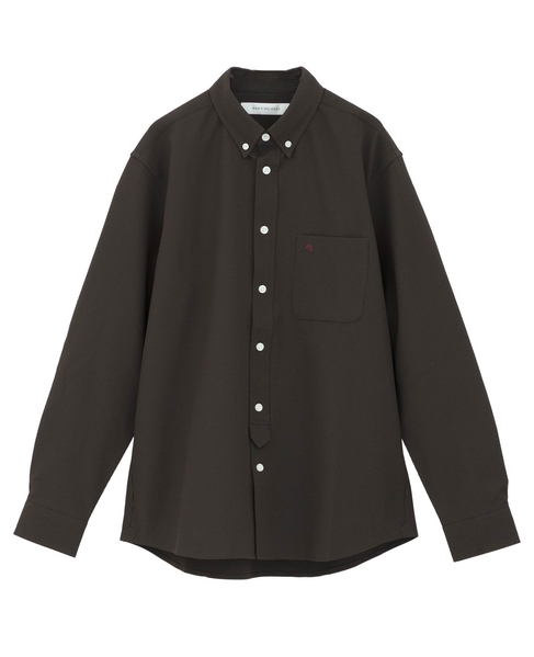 ドビーオックス スタンダードボタンダウンカラーシャツ 詳細画像 ブラウン 13