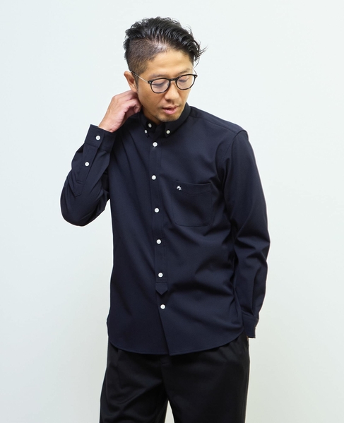 ドビーオックス スタンダードボタンダウンカラーシャツ 詳細画像 ブラウン 23