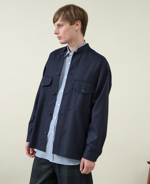 【1978 MEN'S MELROSE】フォレストワーカーオーバーシャツ 詳細画像 イエロー 14