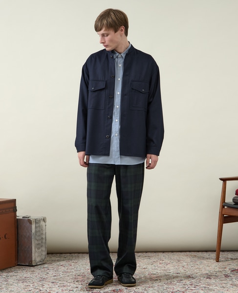 【1978 MEN'S MELROSE】フォレストワーカーオーバーシャツ 詳細画像 イエロー 15