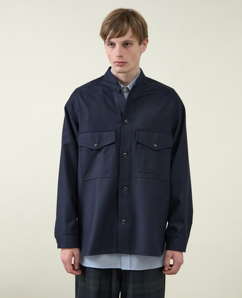 【1978 MEN'S MELROSE】フォレストワーカーオーバーシャツ 詳細画像 イエロー 2