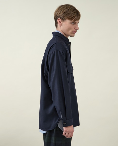 【1978 MEN'S MELROSE】フォレストワーカーオーバーシャツ 詳細画像 イエロー 5