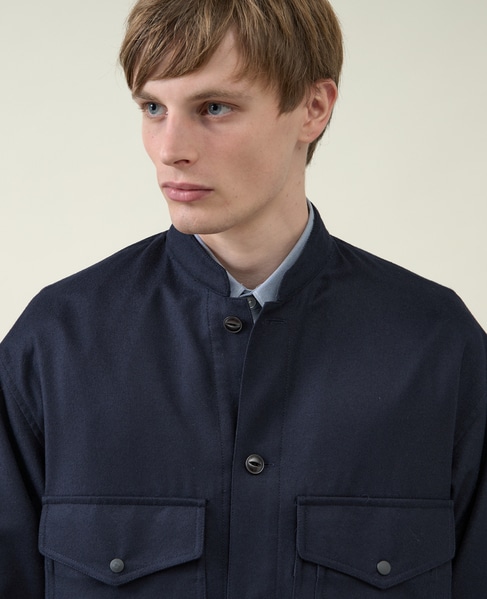 【1978 MEN'S MELROSE】フォレストワーカーオーバーシャツ 詳細画像 イエロー 6