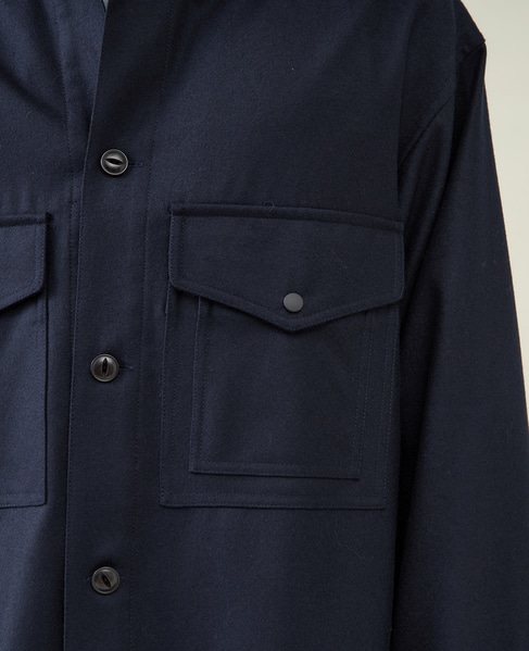 【1978 MEN'S MELROSE】フォレストワーカーオーバーシャツ 詳細画像 イエロー 8