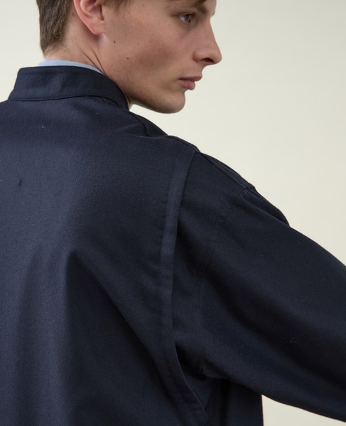 【1978 MEN'S MELROSE】フォレストワーカーオーバーシャツ 詳細画像 イエロー 9