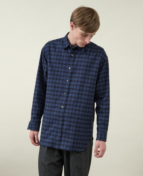 【1978 MEN'S MELROSE】レギュラーカラーシャツ 詳細画像 ホワイト 17