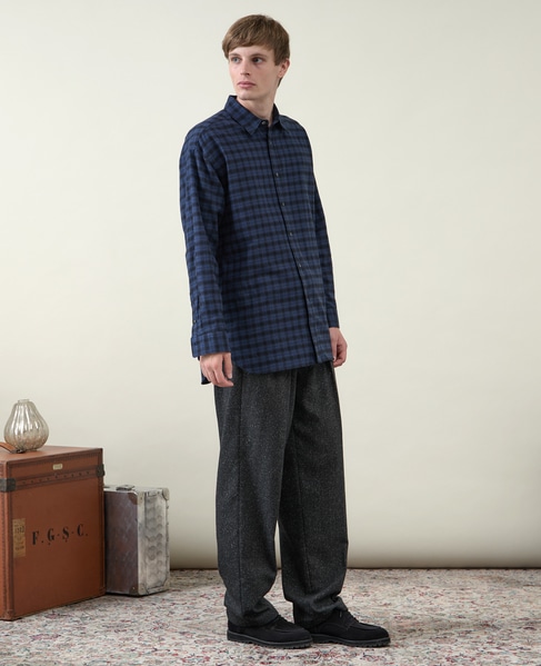 【1978 MEN'S MELROSE】レギュラーカラーシャツ 詳細画像 ホワイト 19