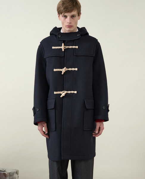 【1978 MEN'S MELROSE】ボンディングダッフルコート 詳細画像 ネイビー 2