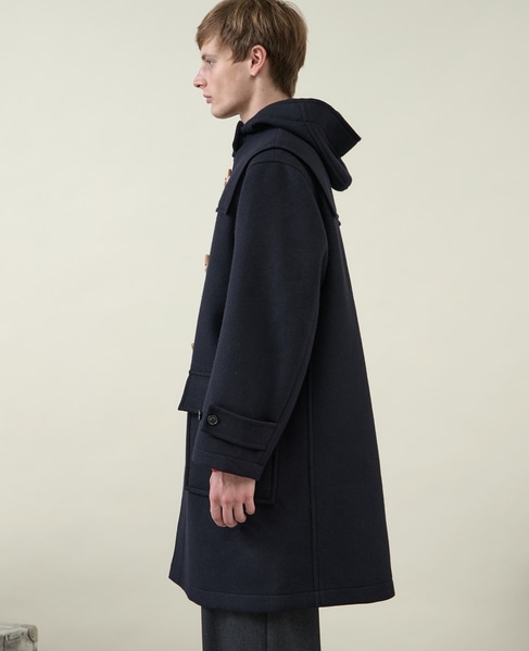 【1978 MEN'S MELROSE】ボンディングダッフルコート 詳細画像 ネイビー 3