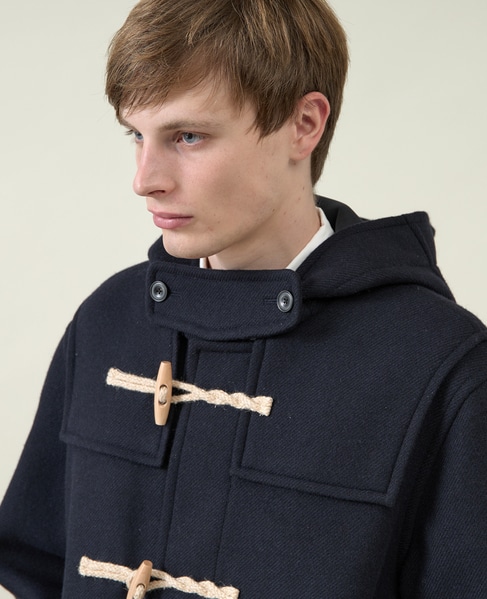 【1978 MEN'S MELROSE】ボンディングダッフルコート 詳細画像 ネイビー 6