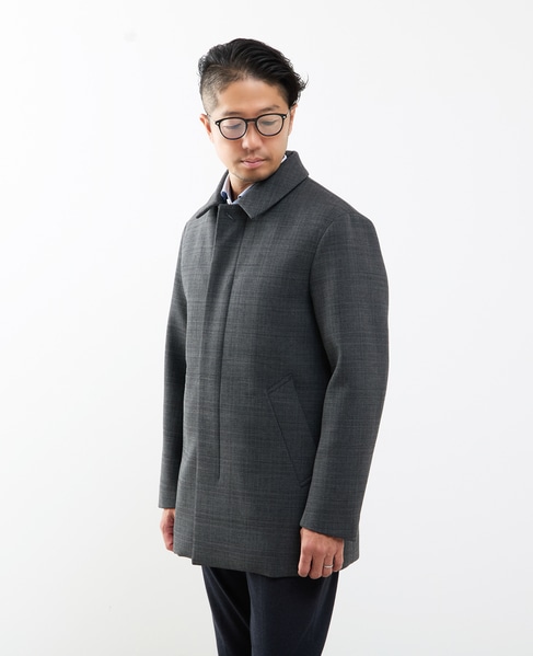 ウレタンボンディングバルカラーコート | 防風 詳細画像 ネイビー 13