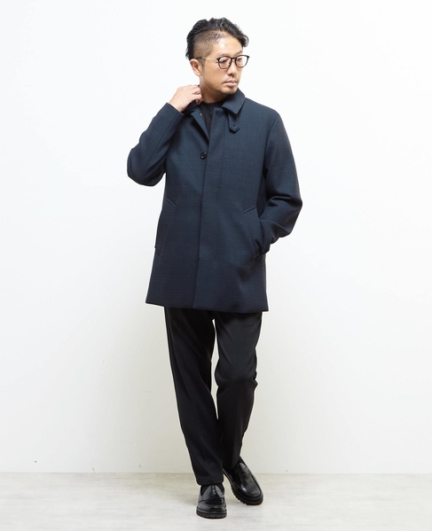 ウレタンボンディングバルカラーコート | 防風 詳細画像 ネイビー 22