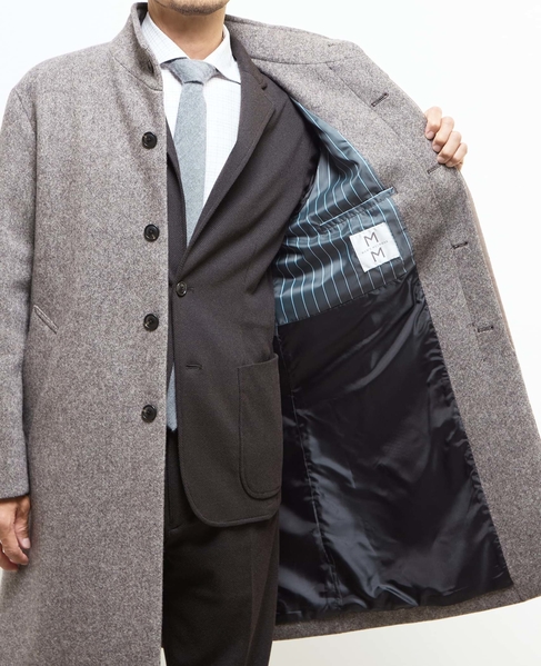 ウレタンボンディングスタンドカラーコート 詳細画像 ブラウン 11