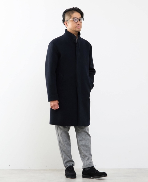 ウレタンボンディングスタンドカラーコート 詳細画像 ブラウン 21