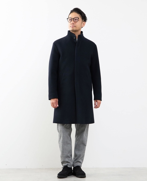 ウレタンボンディングスタンドカラーコート 詳細画像 ブラウン 22