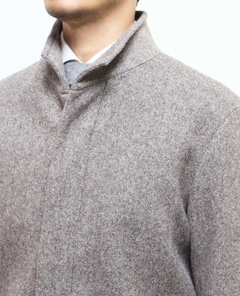 ウレタンボンディングスタンドカラーコート 詳細画像 ブラウン 6