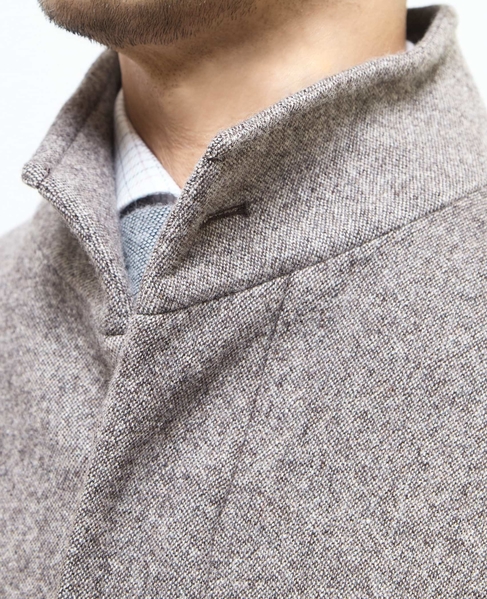 ウレタンボンディングスタンドカラーコート 詳細画像 ブラウン 8