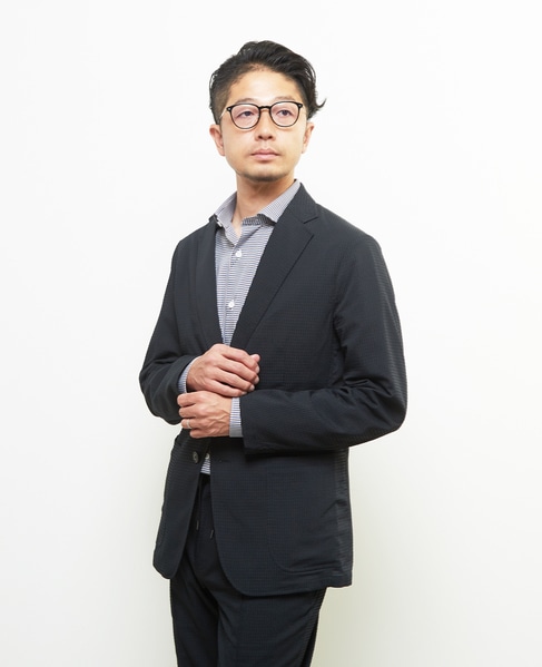 ドットエアーサッカーエアリージャケット(セットアップ可) 詳細画像 ブラック 1