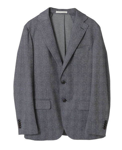 プリントテックジャージ コンフォートジャケット(セットアップ可) 詳細画像 グレー 11