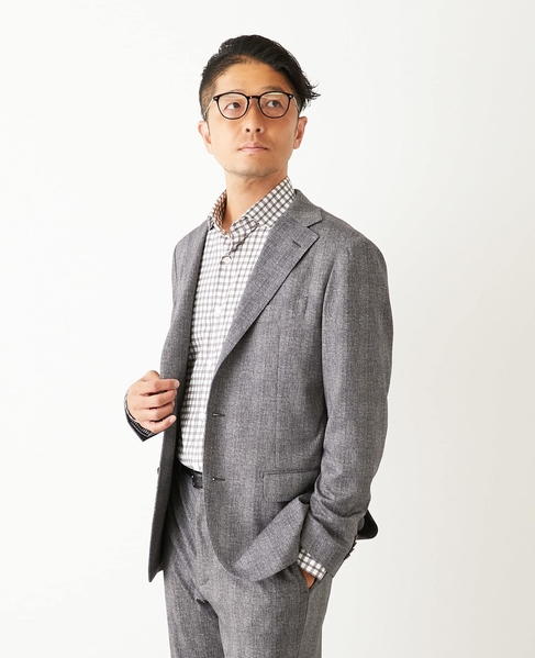 プリントテックジャージ コンフォートジャケット(セットアップ可) 詳細画像 グレー 15