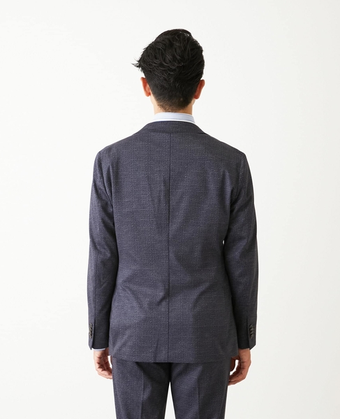 プリントテックジャージ コンフォートジャケット(セットアップ可) 詳細画像 グレー 4