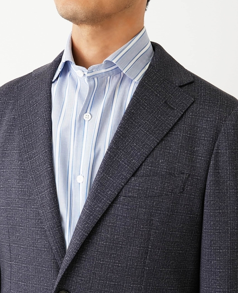 プリントテックジャージ コンフォートジャケット(セットアップ可) 詳細画像 グレー 6