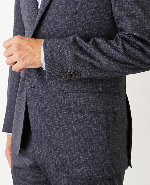 プリントテックジャージ コンフォートジャケット(セットアップ可) 詳細画像 グレー 7