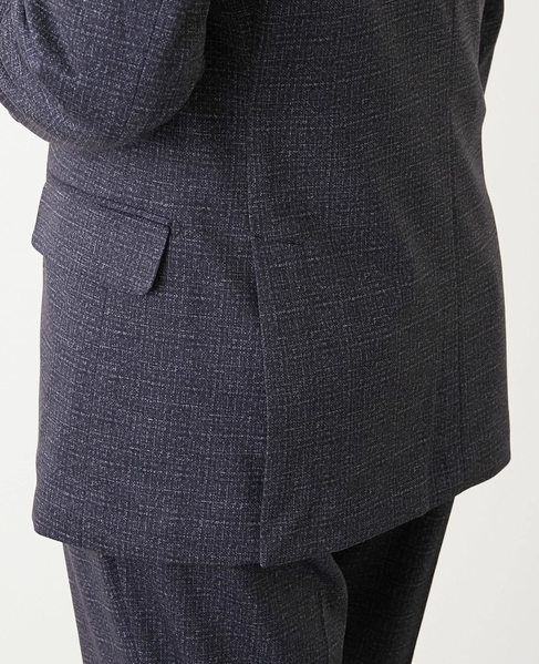 プリントテックジャージ コンフォートジャケット(セットアップ可) 詳細画像 グレー 8