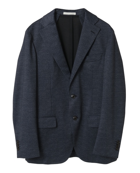 プリントテックジャージ コンフォートジャケット(セットアップ可) 詳細画像 ネイビー 2