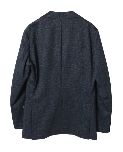 プリントテックジャージ コンフォートジャケット(セットアップ可) 詳細画像 ネイビー 3