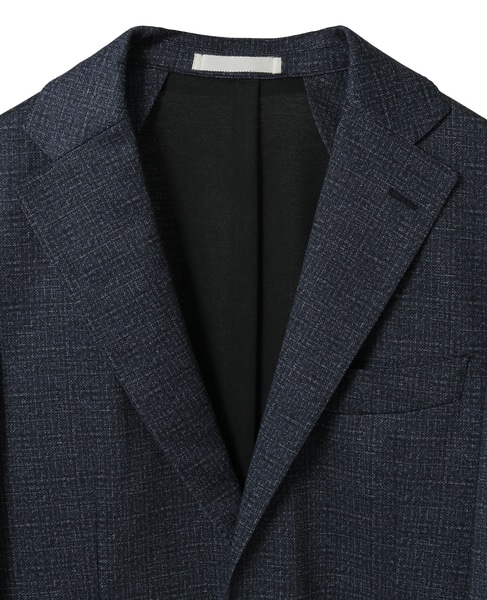 プリントテックジャージ コンフォートジャケット(セットアップ可) 詳細画像 ネイビー 4