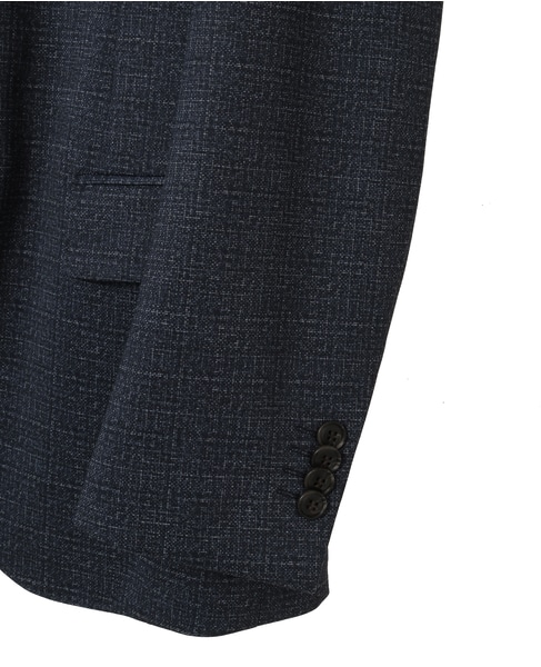 プリントテックジャージ コンフォートジャケット(セットアップ可) 詳細画像 ネイビー 5