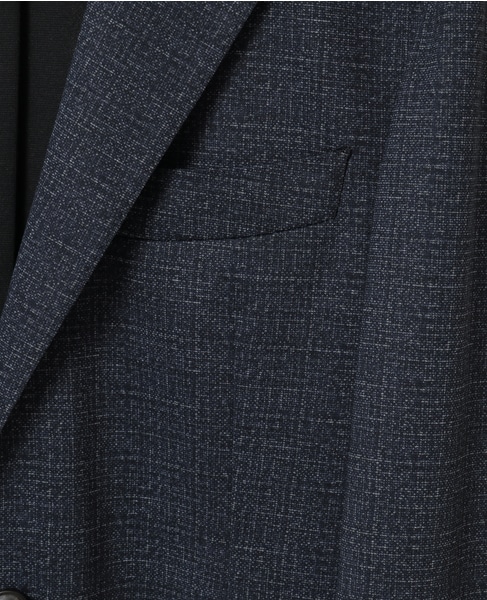 プリントテックジャージ コンフォートジャケット(セットアップ可) 詳細画像 ネイビー 7