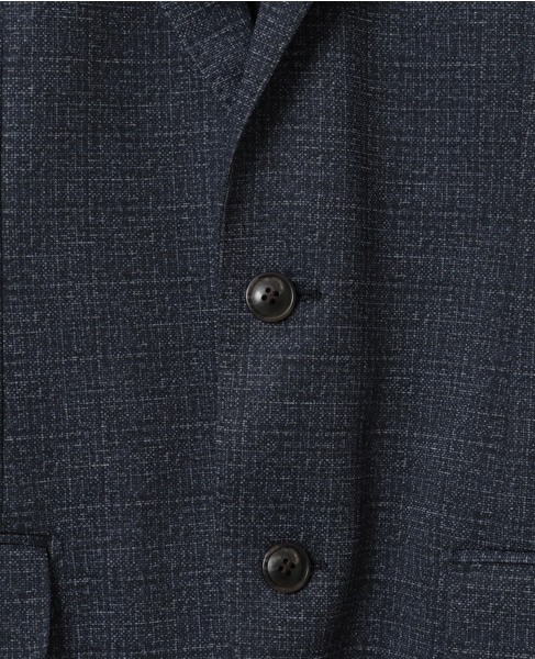 プリントテックジャージ コンフォートジャケット(セットアップ可) 詳細画像 ネイビー 8