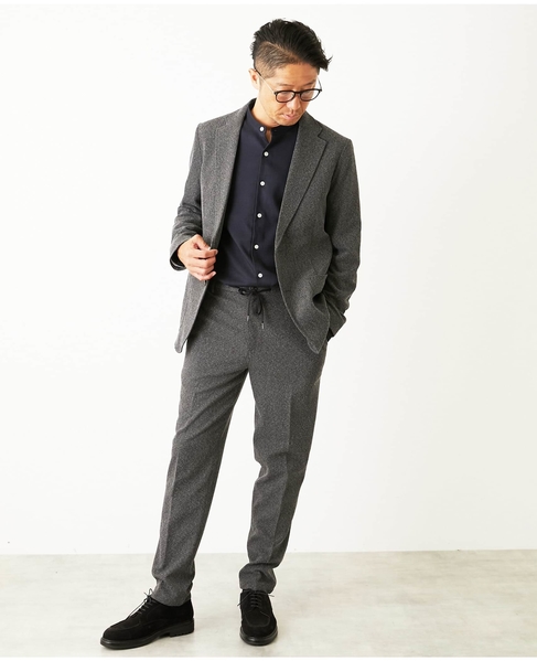 ウーリービシュウドビー コンフォートイージージャケット(セットアップ可) 詳細画像 グレー 21